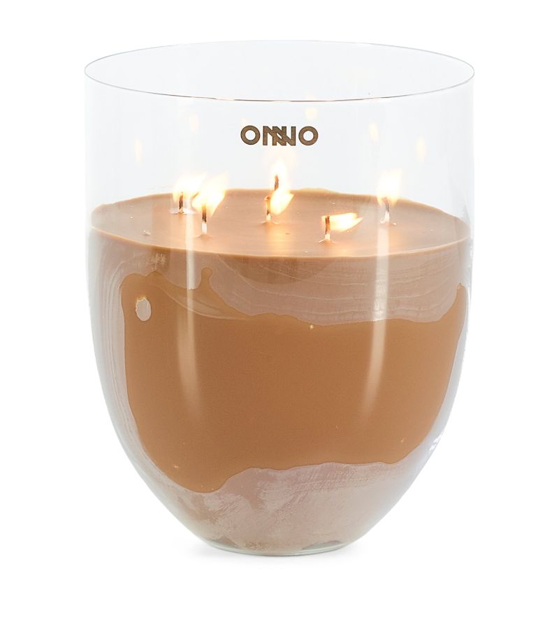 Onno Onno Extra Large Gold Forever Crystal Candle