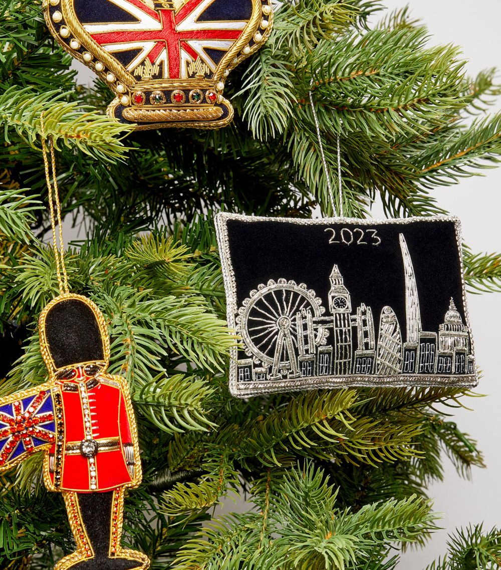 Tinker Tailor Tinker Tailor Beaded London Skyline Tree Decoration