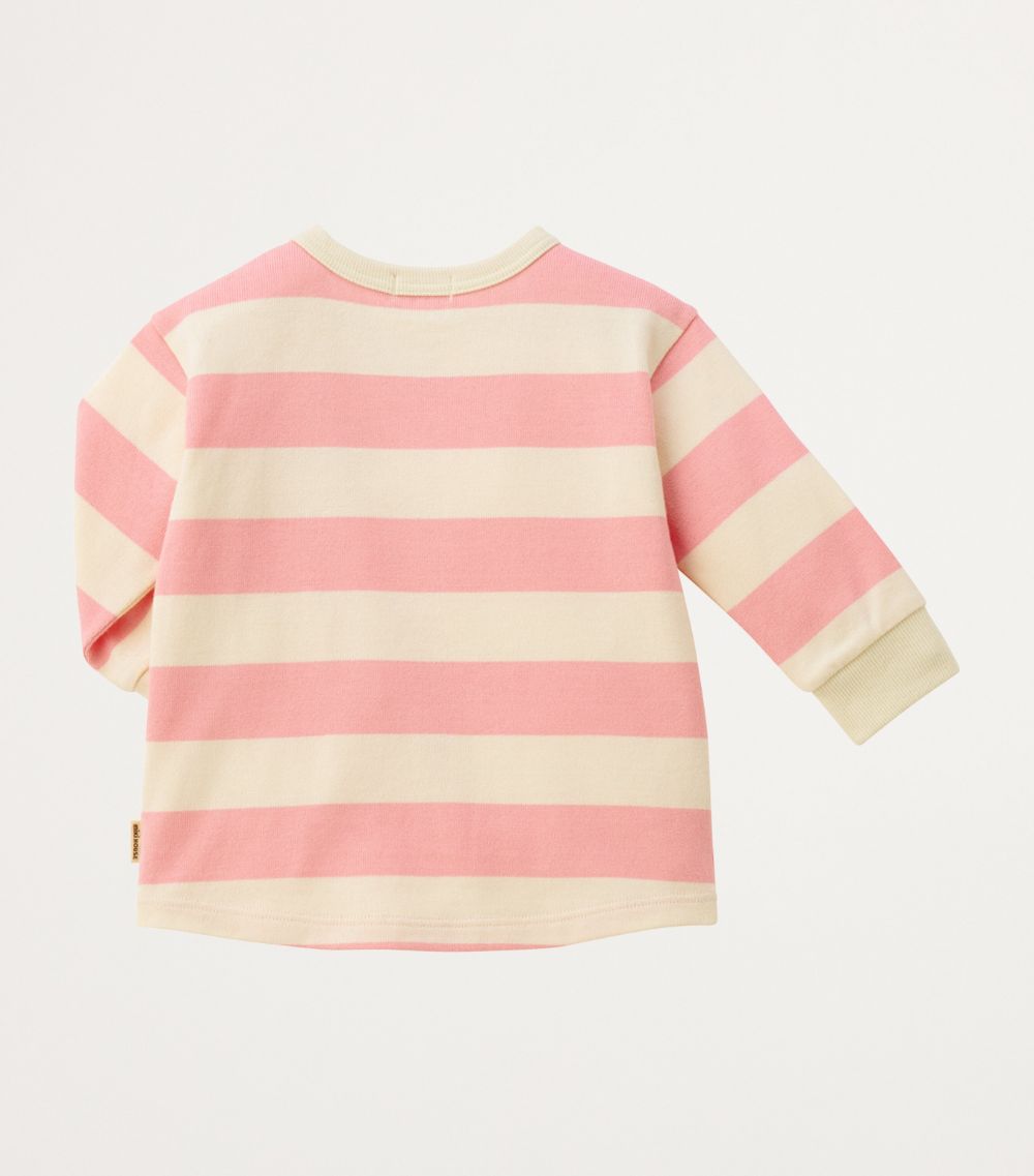 Miki House Miki House Striped Bear T-Shirt (2-7 Years)