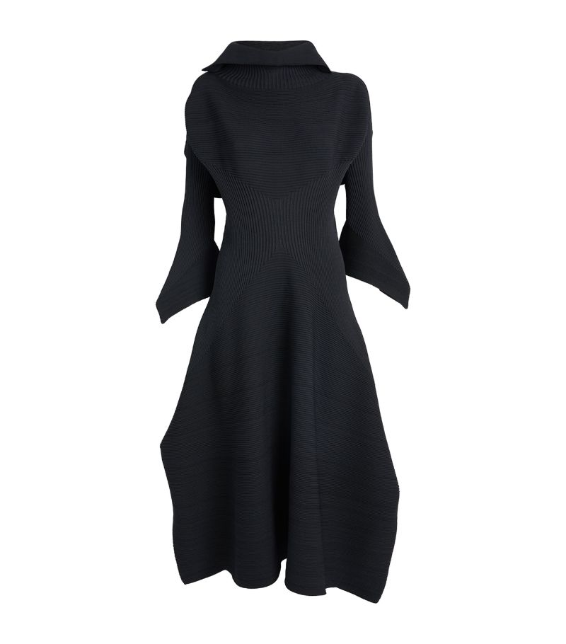 Issey Miyake Issey Miyake Knitted Exuberance Midi Dress