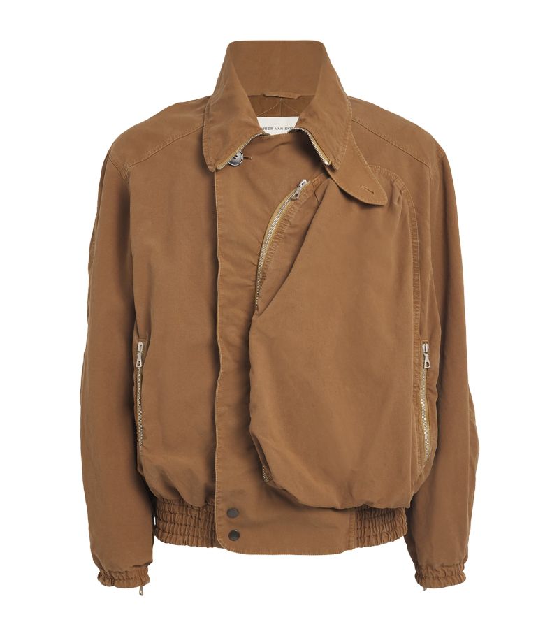 Dries Van Noten Dries Van Noten Oversized-Pocket Bomber Jacket