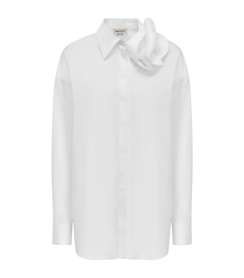 Alexander McQueen Alexander Mcqueen Orchid-Shoulder Shirt