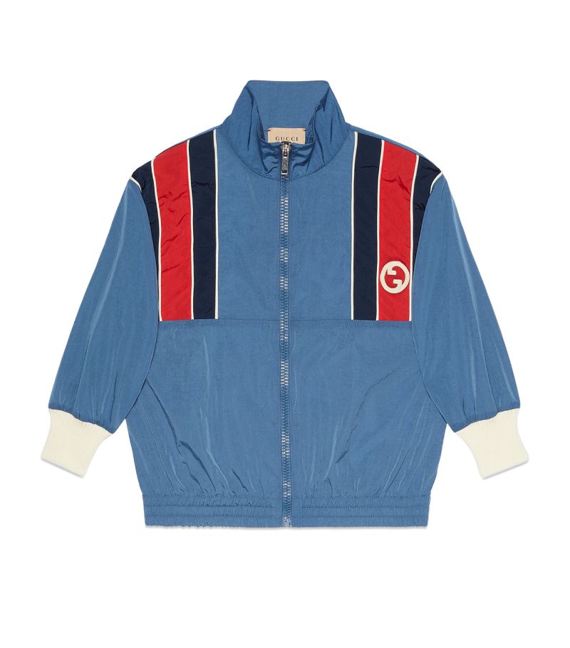 Gucci Gucci Kids Web Stripe Zip-Up Jacket (4-12 Years)