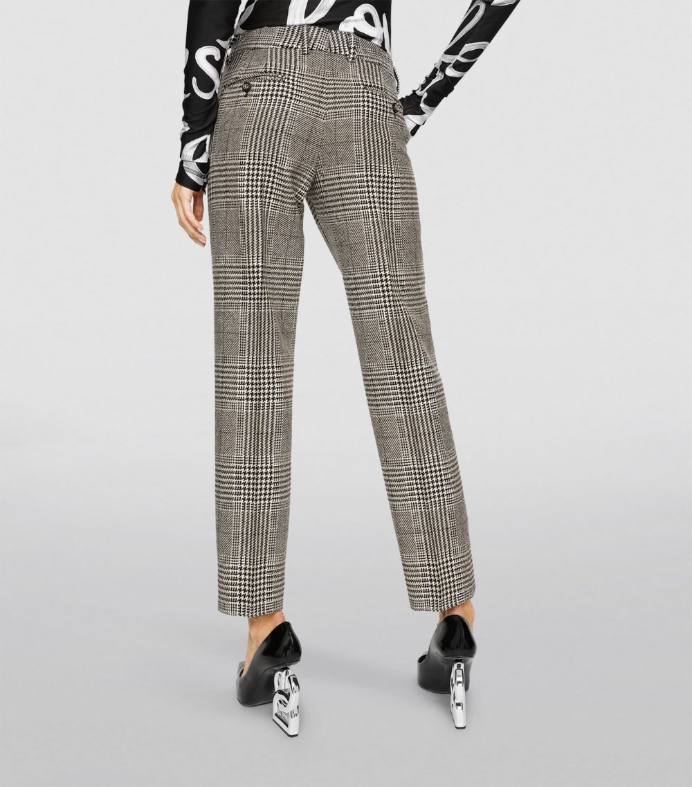 Dolce & Gabbana Dolce & Gabbana Wool Houndstooth Trousers