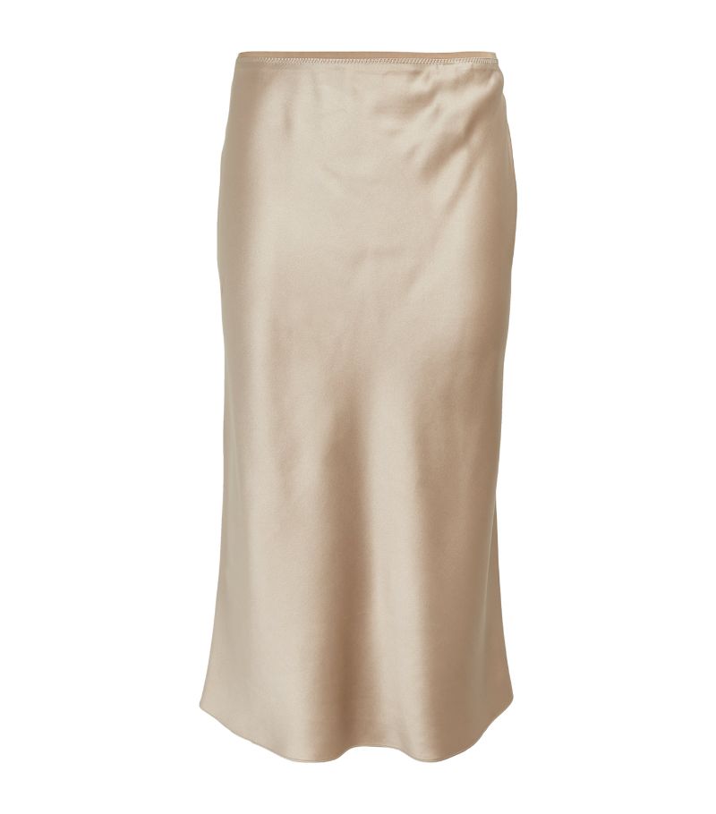 Joseph Joseph Silk Satin Isaak Midi Skirt