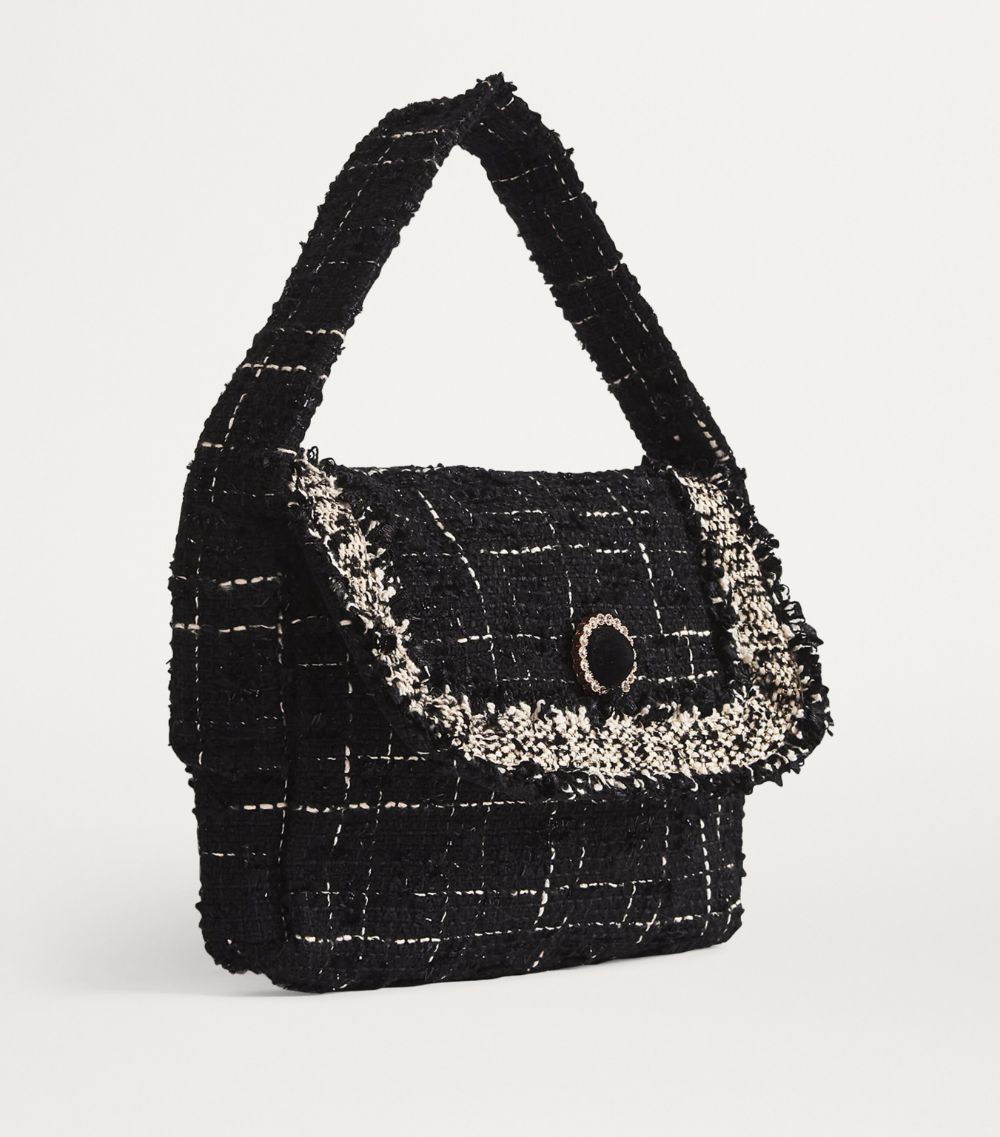 Patachou Patachou Tweed Shoulder Bag