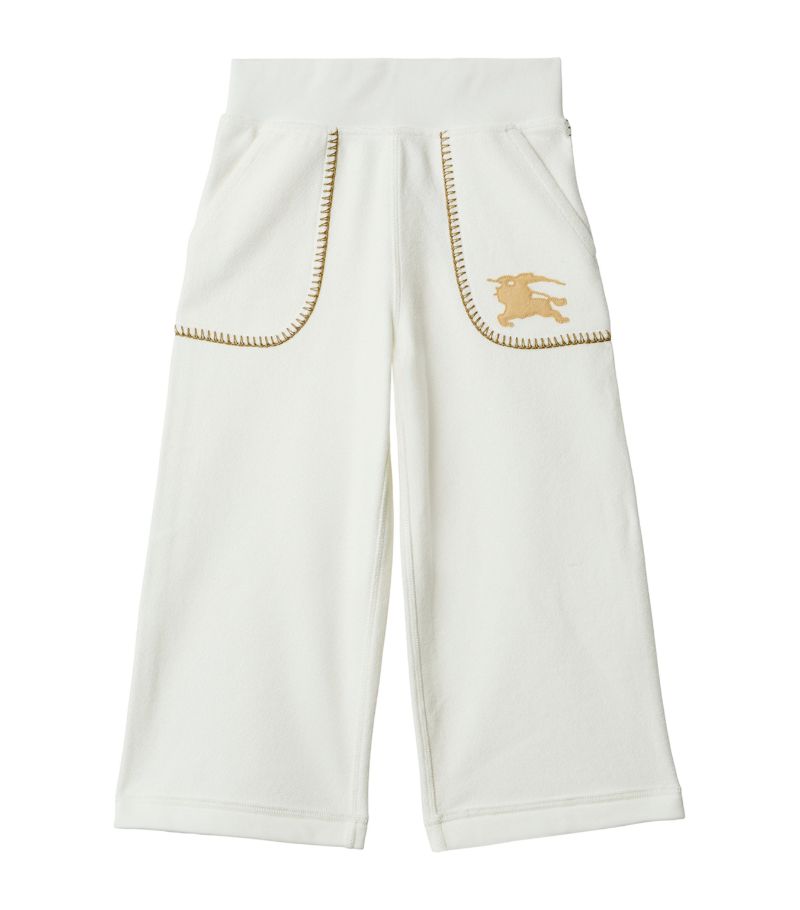 Burberry Burberry Kids Cotton Ekd Sweatpants (3-14 Years)