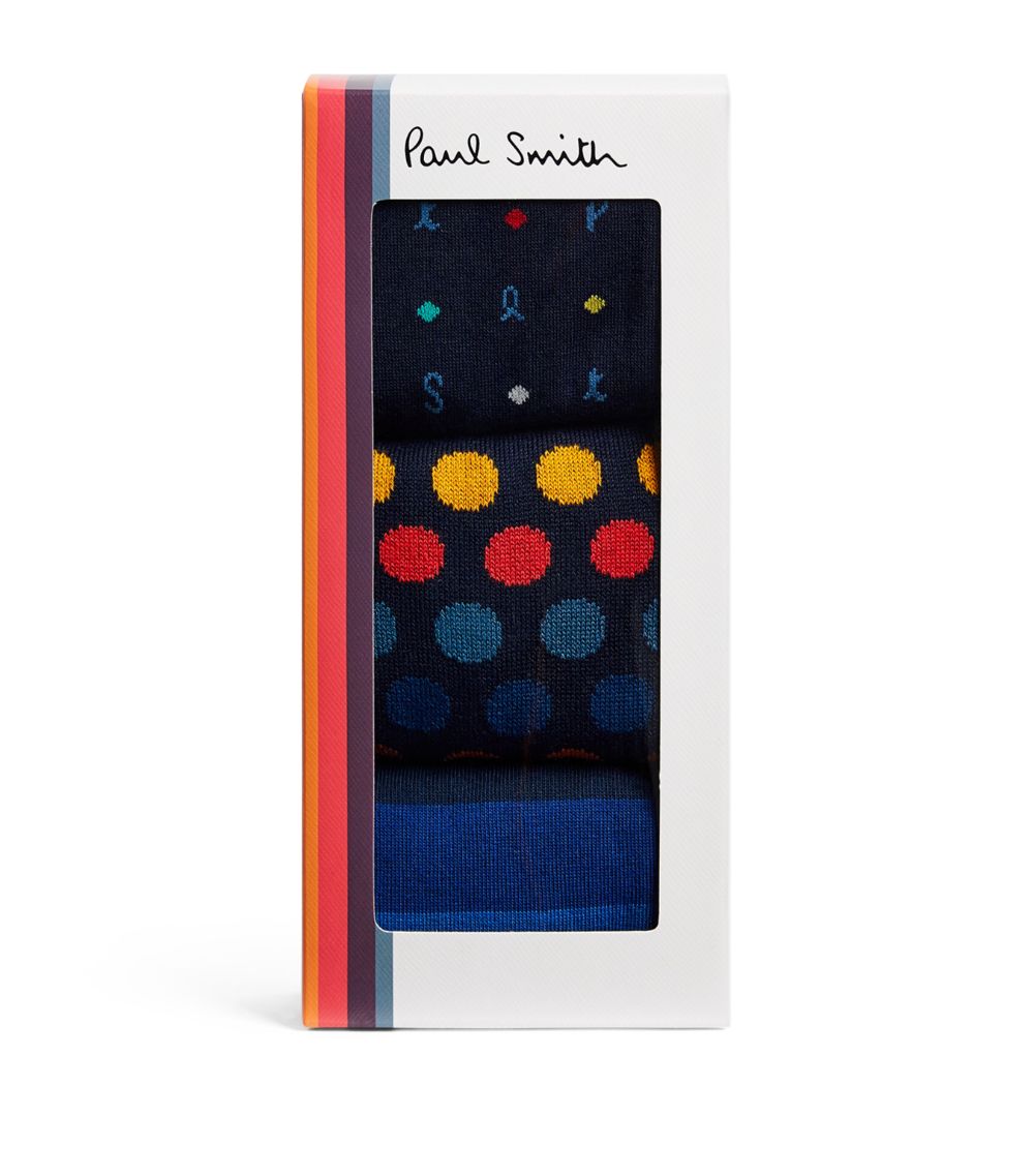 Paul Smith Paul Smith Signature Socks (Pack Of 3)