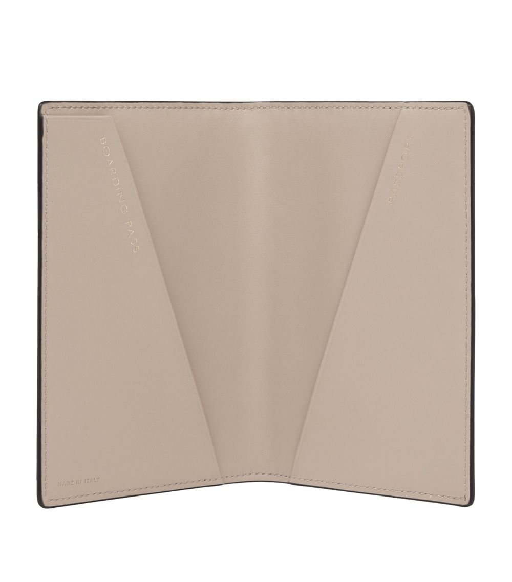 Smythson Smythson Mara Leather Passport Cover