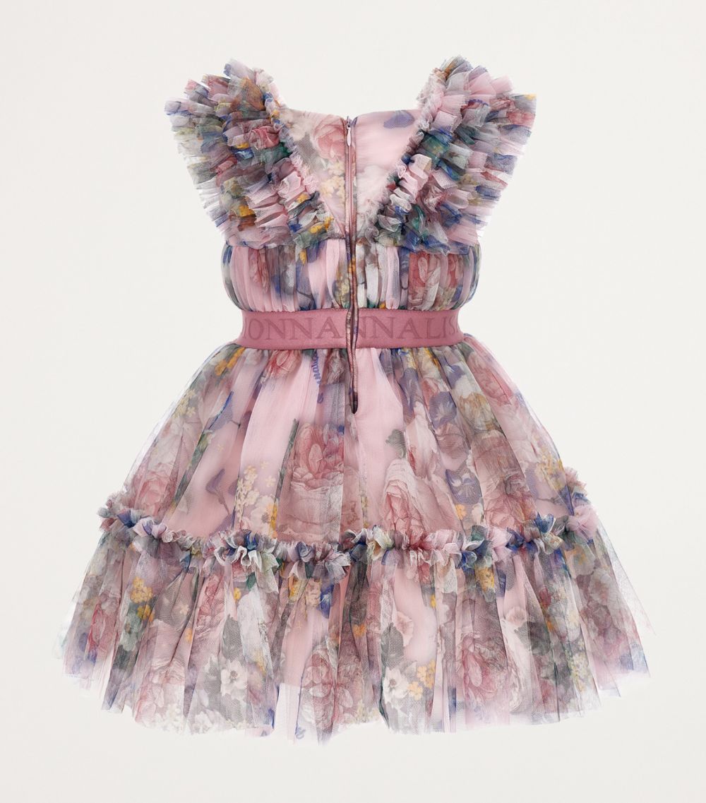 Monnalisa Monnalisa Frill-Detail Birthday Dress (2-16 Years)