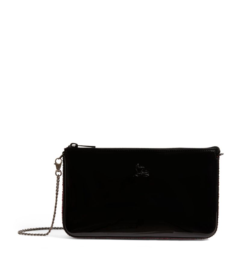 Christian Louboutin Christian Louboutin Loubila Patent Leather Clutch Bag