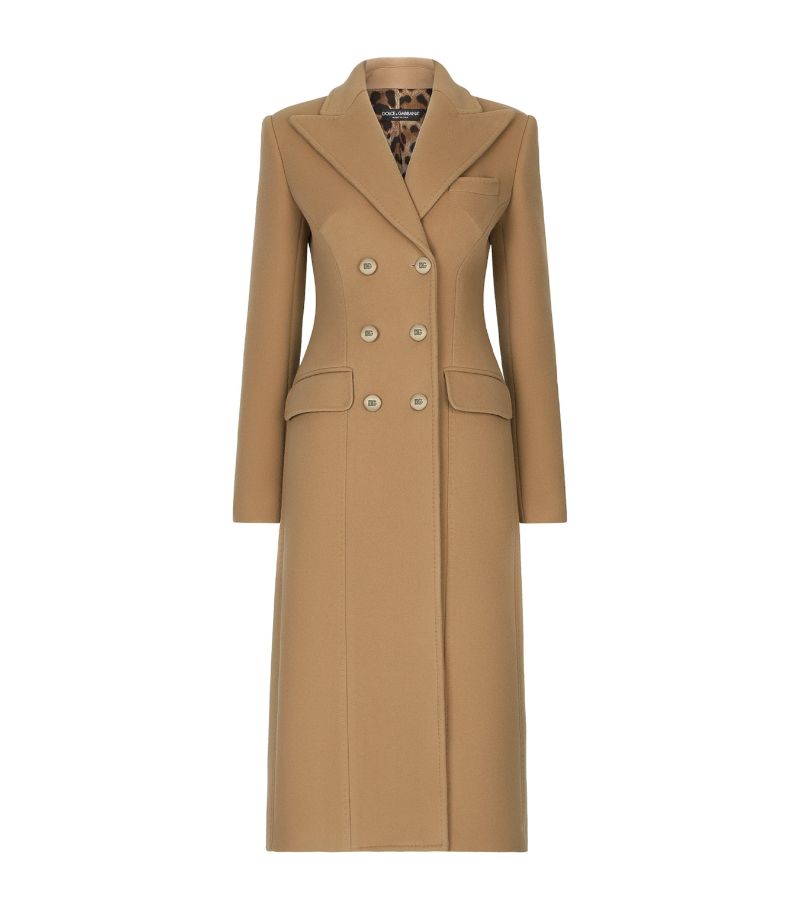 Dolce & Gabbana Dolce & Gabbana Wool-Cashmere Double Breasted Coat