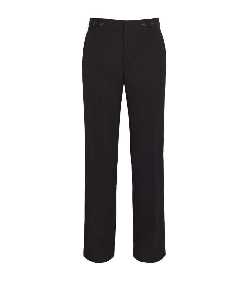 OFF-WHITE Off-White Wool Slim-Leg Trousers