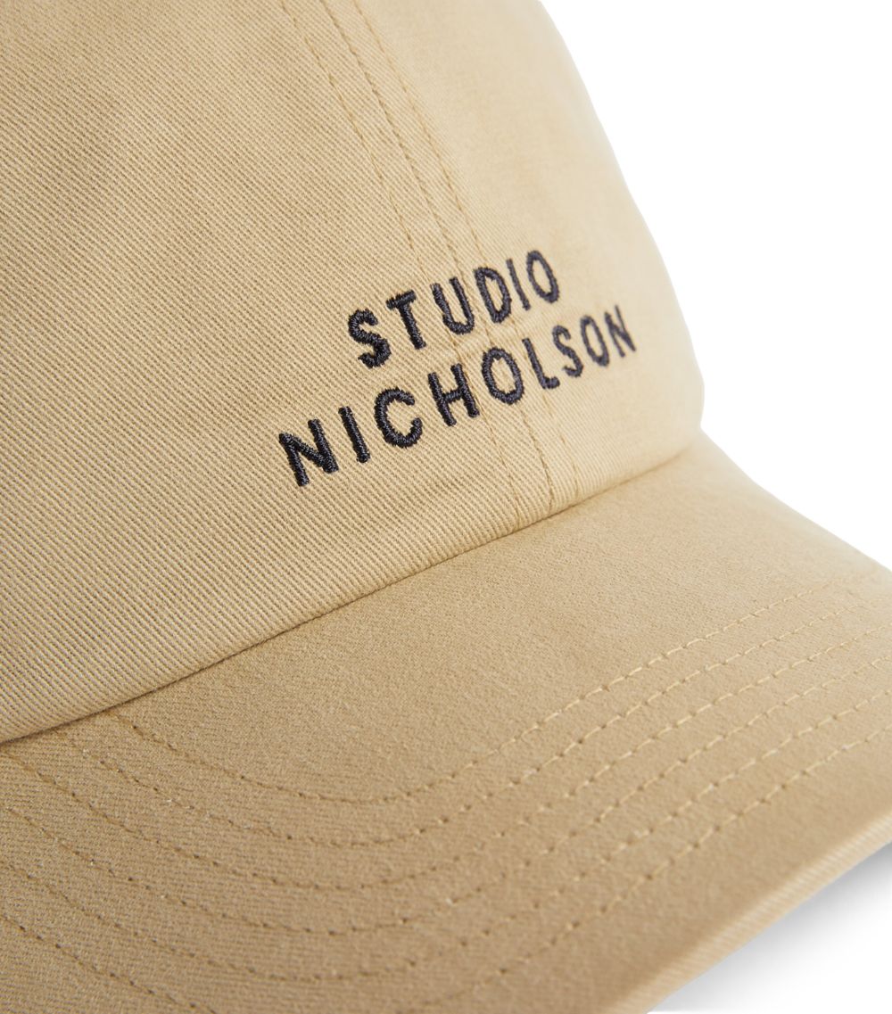 Studio Nicholson Studio Nicholson Embroidered Logo Cap