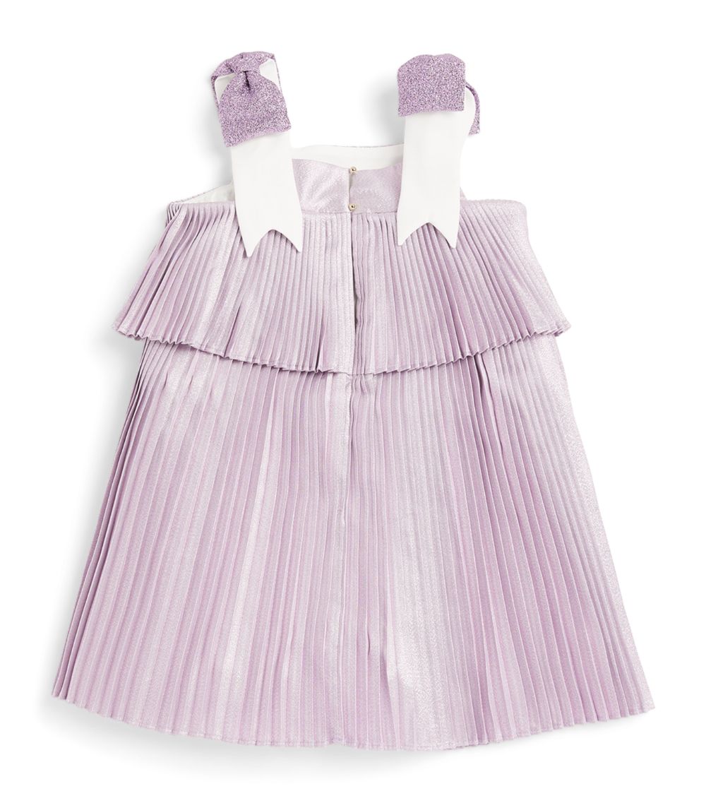 Hucklebones London Hucklebones London Tiered A-Line Dress and Bloomers Set (3-18 Months)