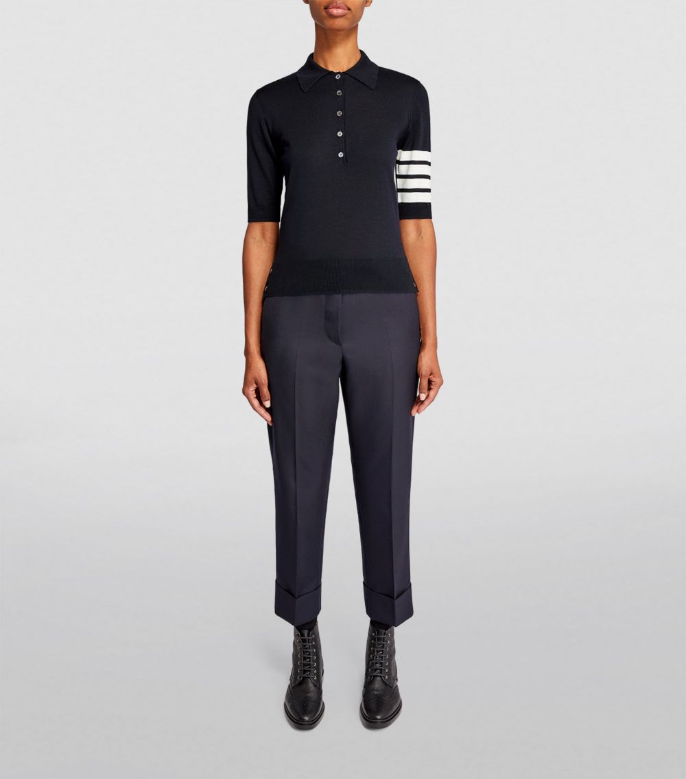 Thom Browne Thom Browne 4-Bar Polo Shirt