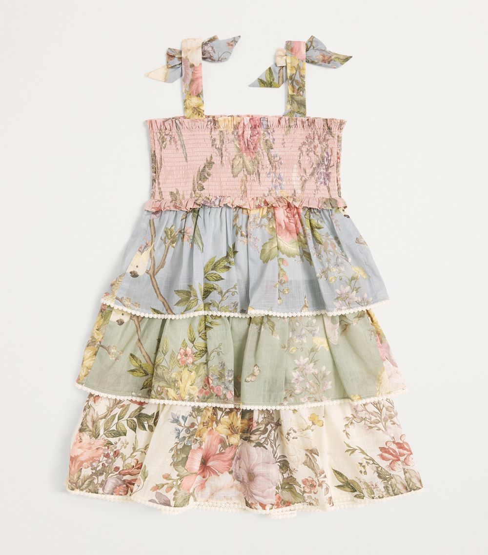 Zimmermann Kids Zimmermann Kids Tiered Floral Waverley Dress (1-12 Years)