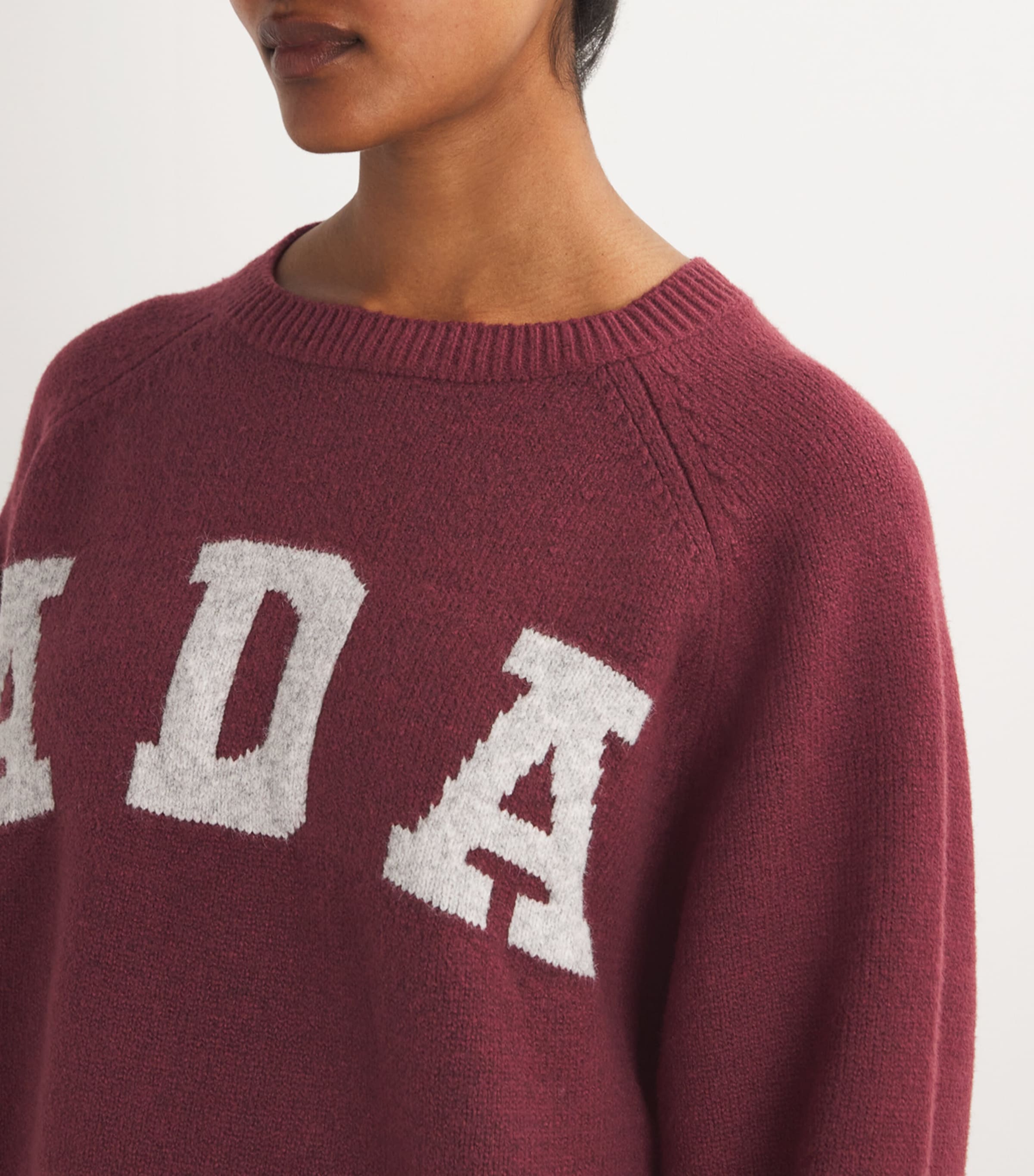 Adanola Adanola Knitted Oversized Ada Sweatshirt