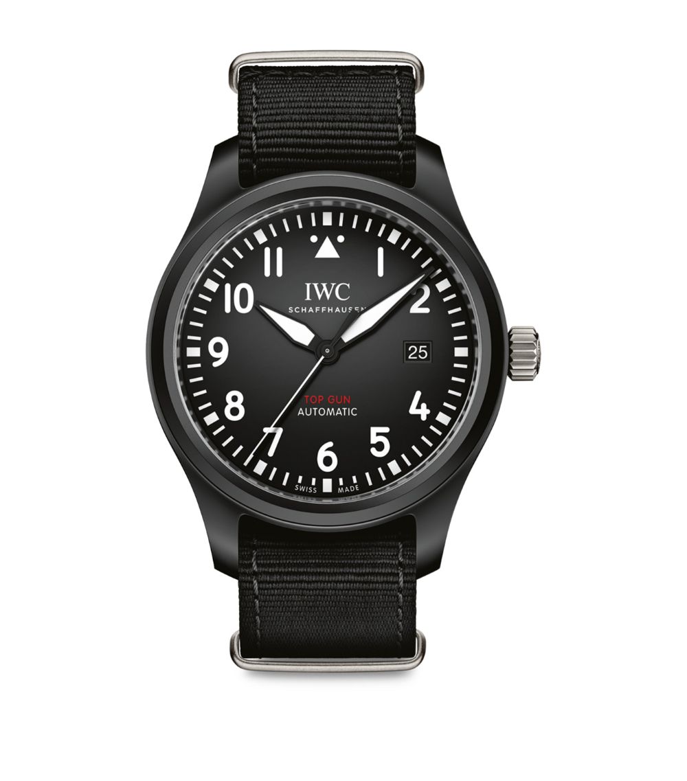 Iwc Schaffhausen Iwc Schaffhausen Ceramic Pilot'S Automatic Top Gun Watch 41Mm