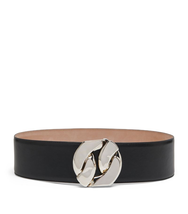 Alexander McQueen Alexander Mcqueen Leather Chain-Link Belt