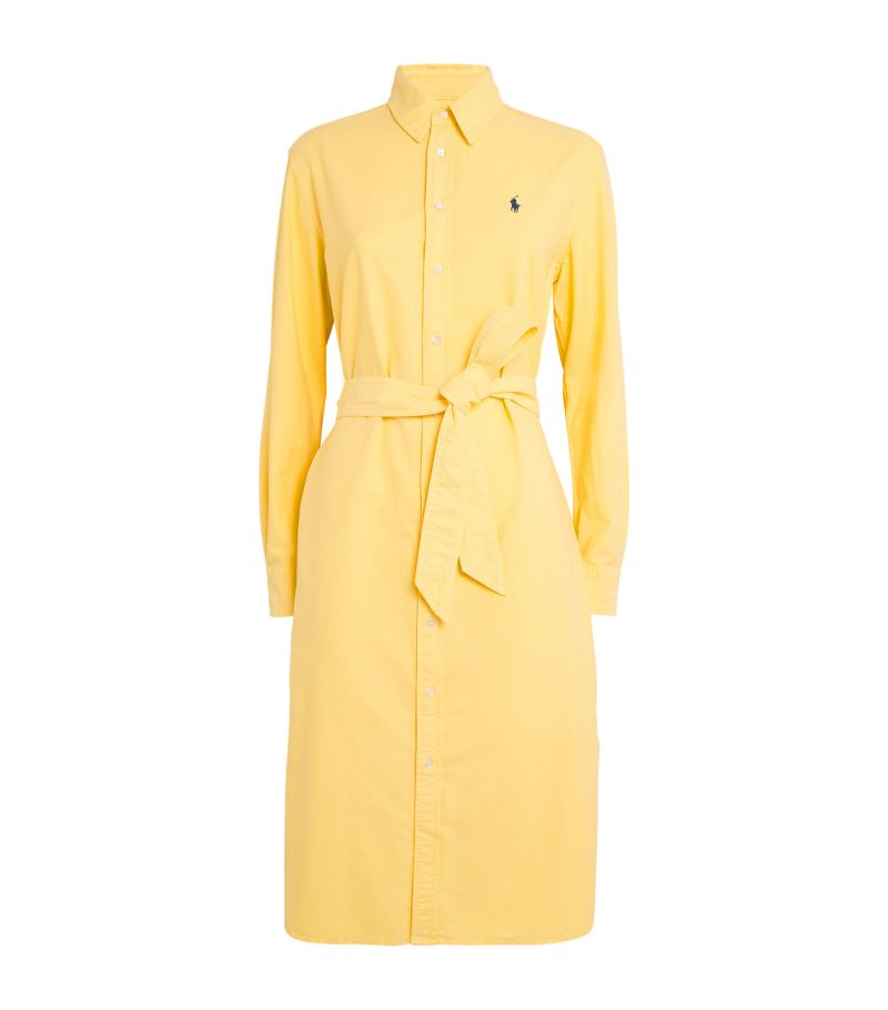 Polo Ralph Lauren Polo Ralph Lauren Cotton Belted Shirt Dress