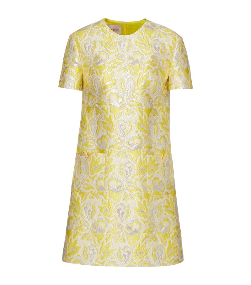 VALENTINO GARAVANI Valentino Garavani Silk-Blend Mini Dress