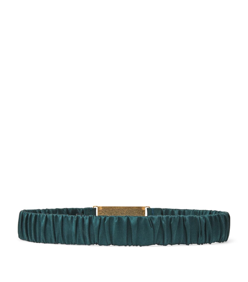 Jimmy Choo Jimmy Choo Diamond Ruched Belt