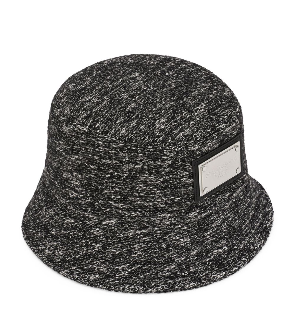 Dolce & Gabbana Dolce & Gabbana Virgin Wool-Cotton Bucket Hat