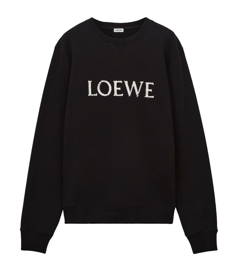 Loewe Loewe Embroidered-Logo Sweatshirt