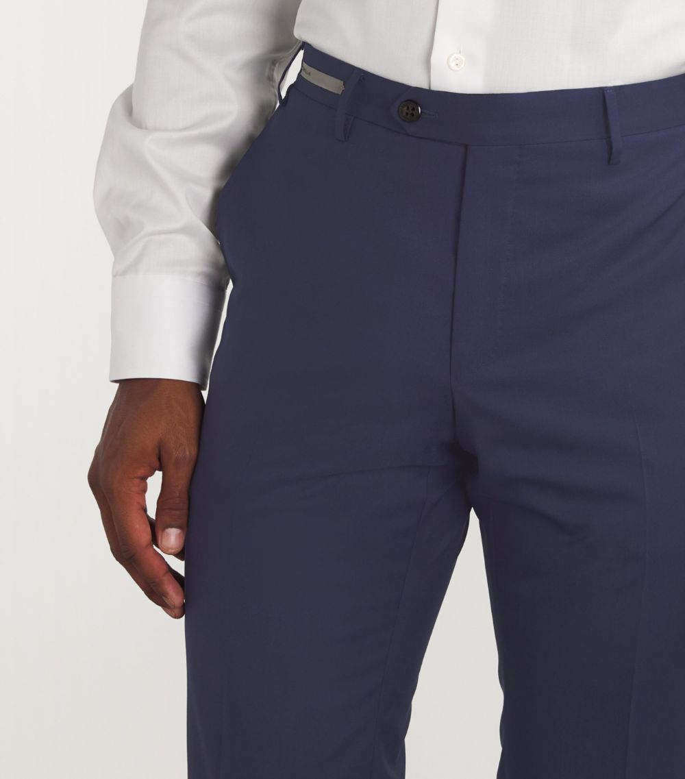 Corneliani Corneliani Virgin Wool Straight Trousers