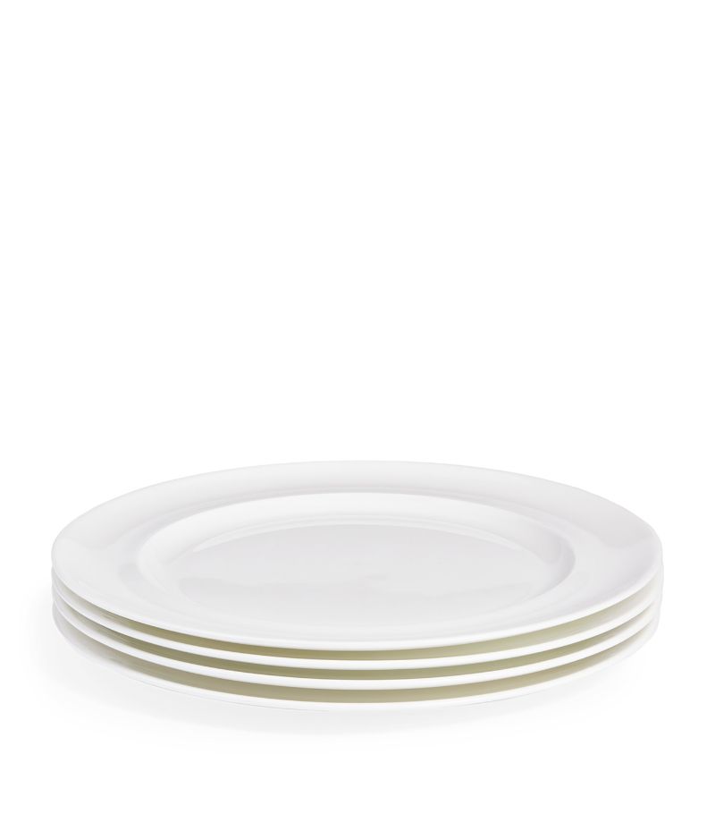 Soho Home Soho Home Set Of 4 Bone China Dinner Plates (28Cm)