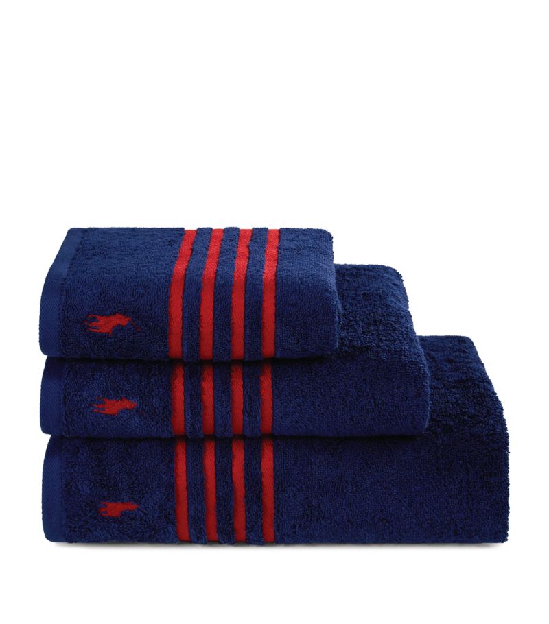 Ralph Lauren Home Ralph Lauren Home Travis Marine Guest Towel (40Cm X 75Cm)