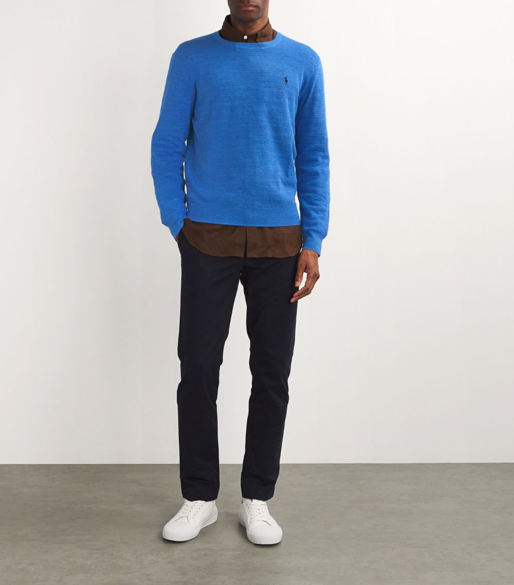 Polo Ralph Lauren Polo Ralph Lauren X Wimbledon Cotton-Linen Sweater