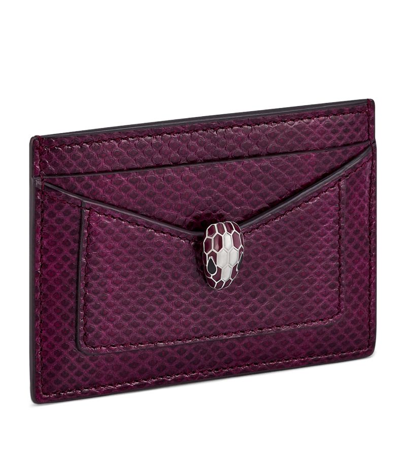 Bvlgari Bvlgari Snakeskin Serpenti Forever Card Holder