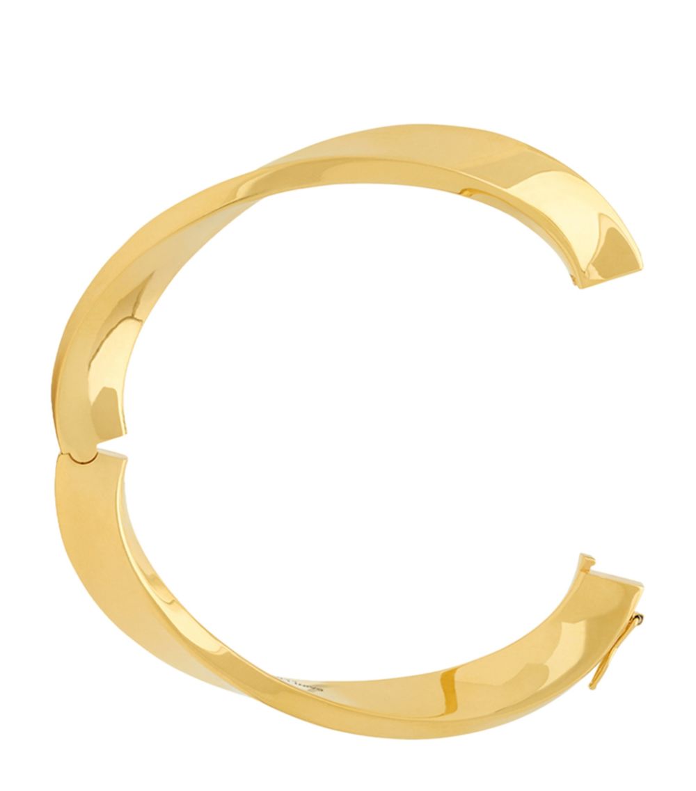 Saint Laurent Saint Laurent Gold-Tone Bangle