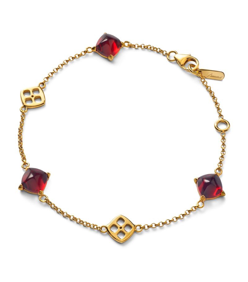 Baccarat Baccarat Gold Vermeil Mini Médicis Red Bracelet