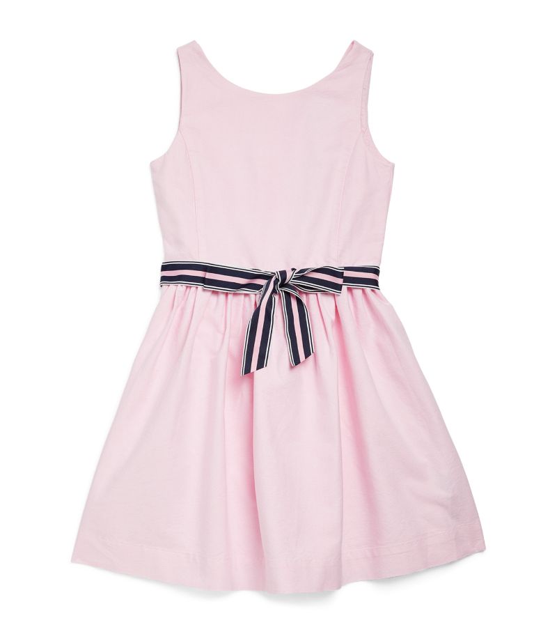 Ralph Lauren Kids Ralph Lauren Kids Bow-Detail Midi Dress (7-16 Years)