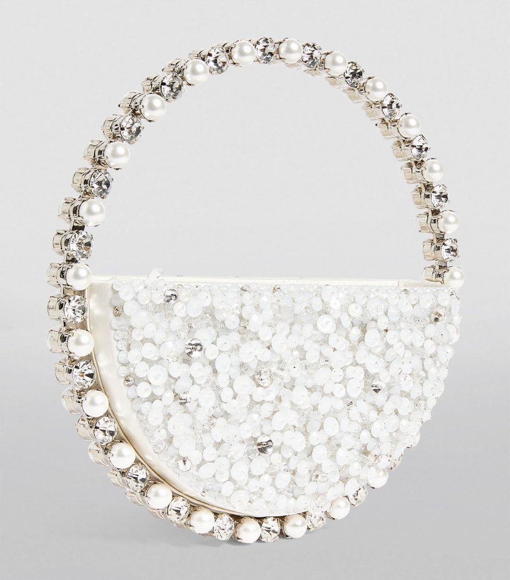 L'Alingi L'Alingi Pearl-Embellished Eternity Clutch Bag