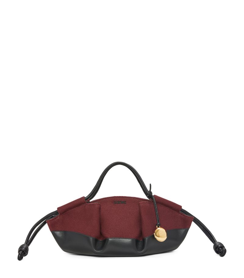 Loewe Loewe Small Leather Paseo Top-Handle Bag