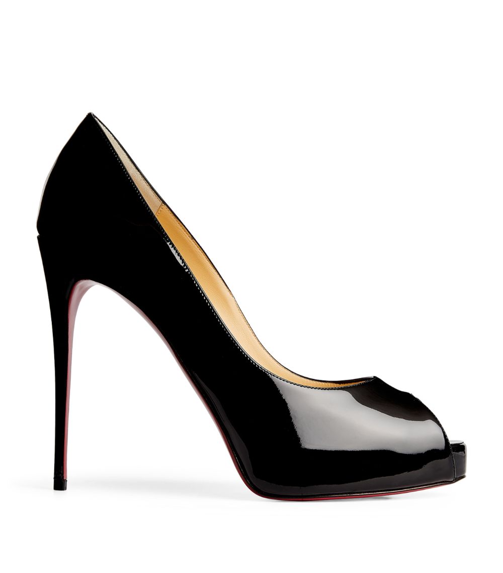 Christian Louboutin Christian Louboutin New Very Prive Patent Leather Pumps 120