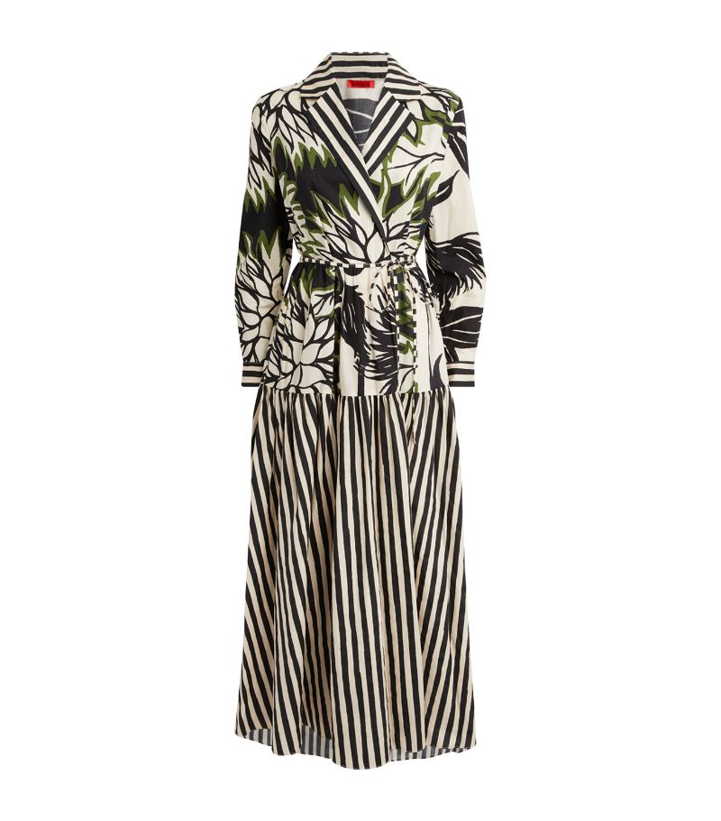 Max & Co. Max & Co. Cotton Printed Wrap Dress