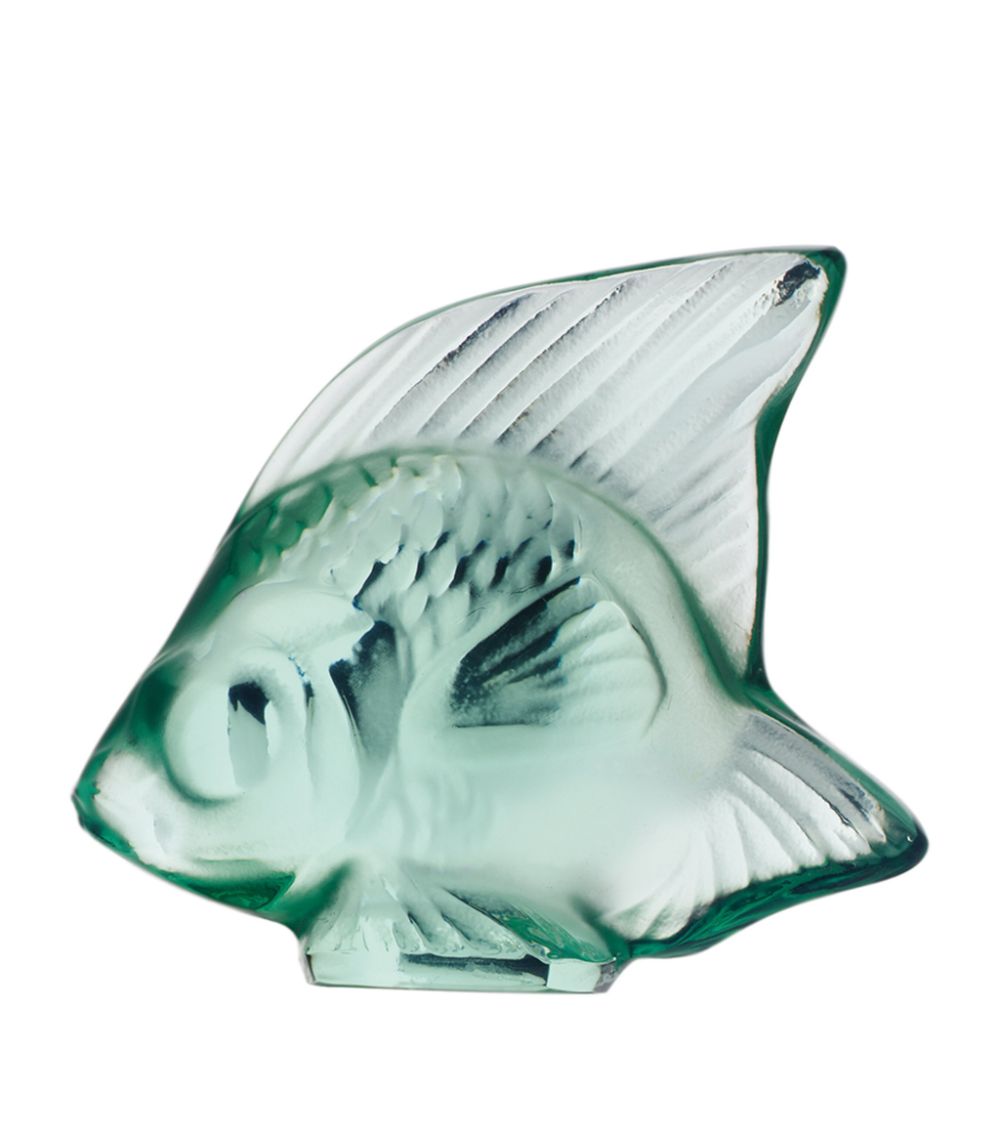 Lalique Lalique Crystal Fish Sculpture