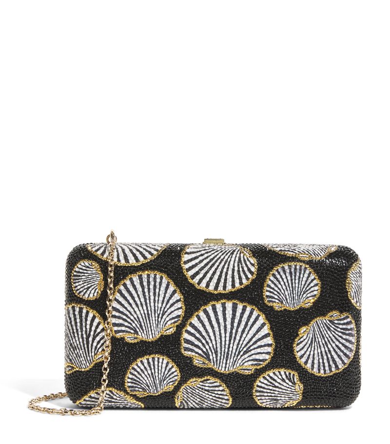 Judith Leiber Judith Leiber Midnight Mollusk Clutch Bag