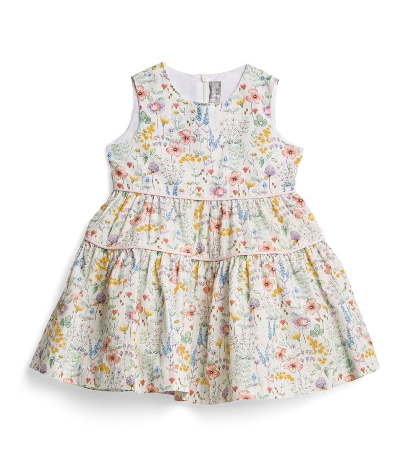 Il Gufo Il Gufo Botanic Flowers Print Dress (2-3 Years)