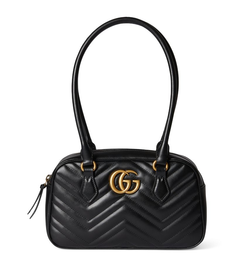 Gucci Gucci Small Gg Marmont Top-Handle Bag