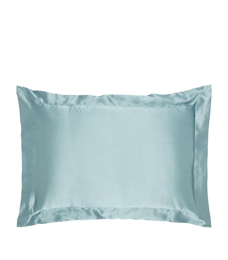 Gingerlily Gingerlily Silk Teal King Pillowcase (50Cm X 90Cm)