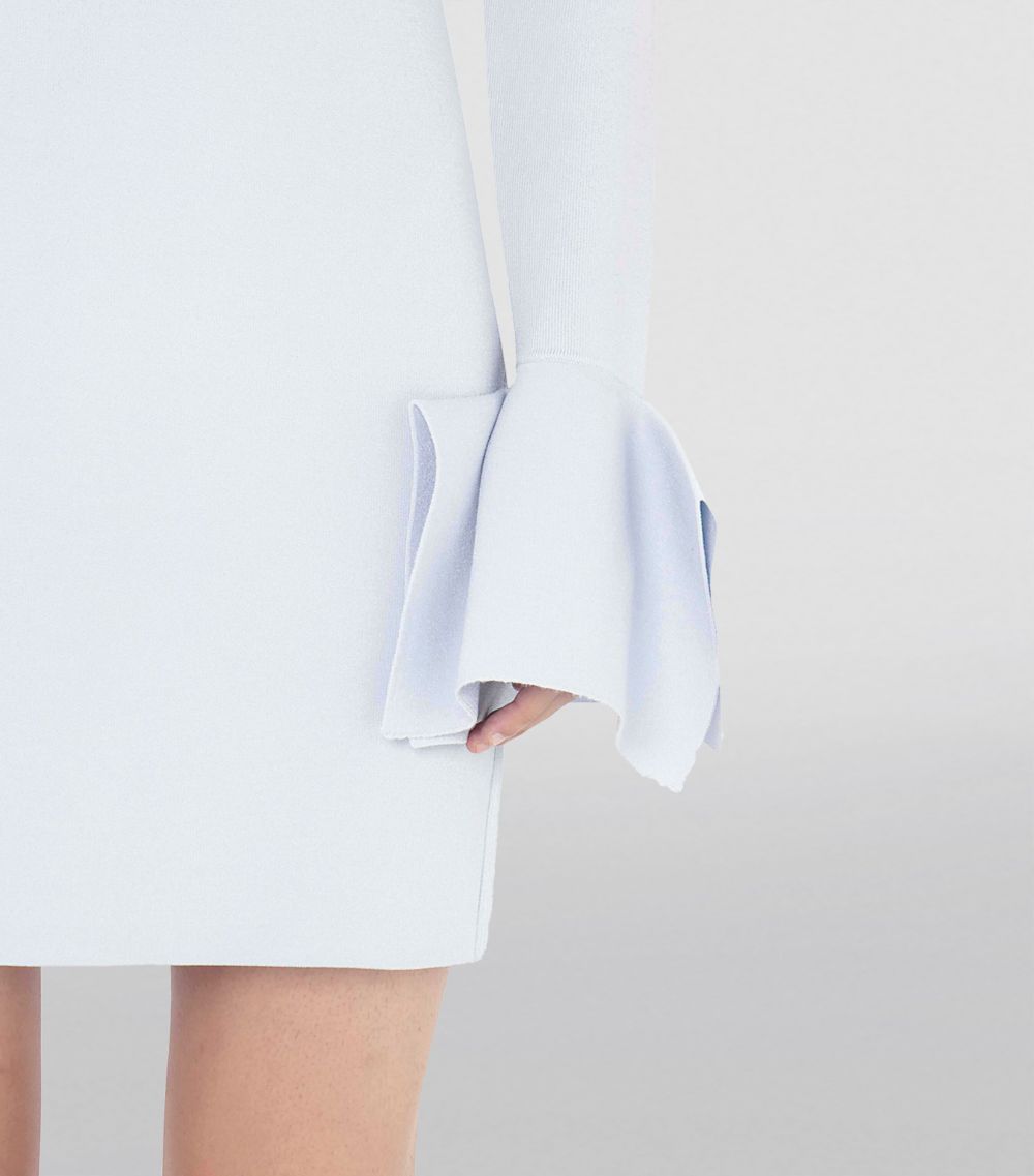 Jw Anderson Jw Anderson V-Neck Panel Mini Dress