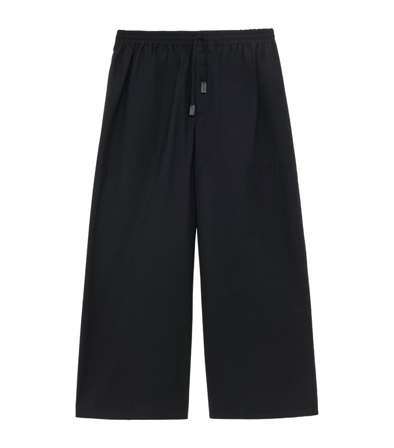 Loewe Loewe X Paula'S Ibiza Cotton-Blend Cropped Trousers