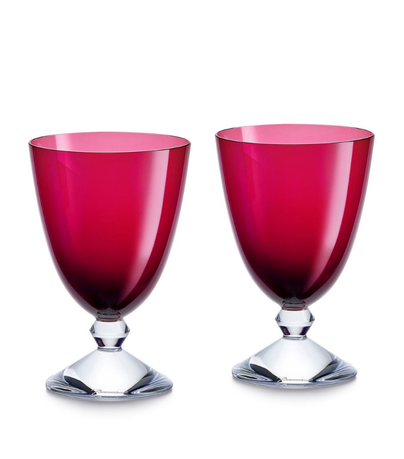 Baccarat Baccarat Set Of 2 Small Vega Glasses (290Ml)