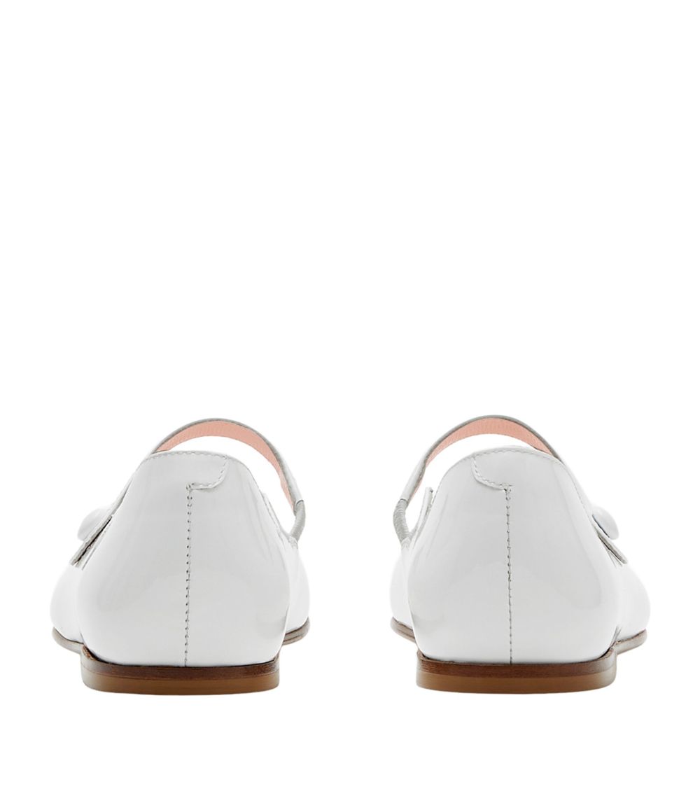 Burberry Burberry Kids Leather Mary Janes